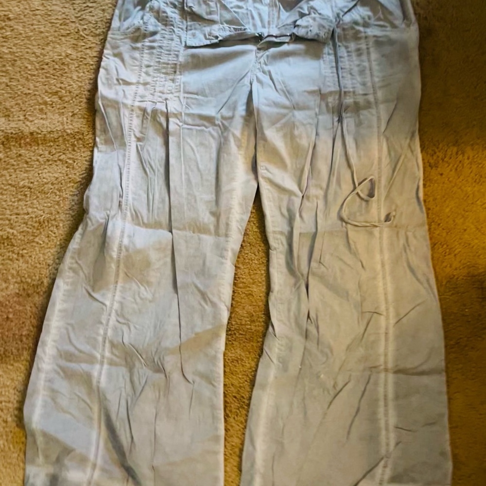 XCVI Gray Wide Leg Pants Casual Comfort